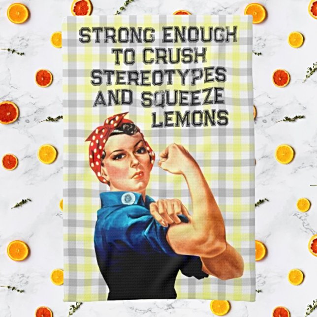 Rosie Riveter Inspirierte Handtuch zu Crush Stereo (Von Creator hochgeladen)