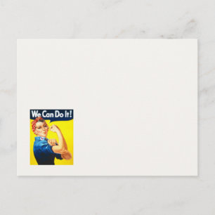 Rosie Riveter VOTE ! carte postale