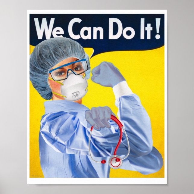 Rosie the Medical Beruflich Poster - klein (Vorne)