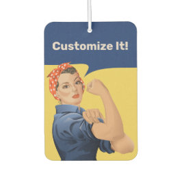 Rosie the Riveter Autolufterfrischer