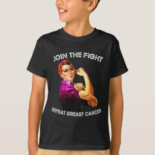 Rosie The Riveter besiegt Brustkrebs Bewusstsein D T-Shirt