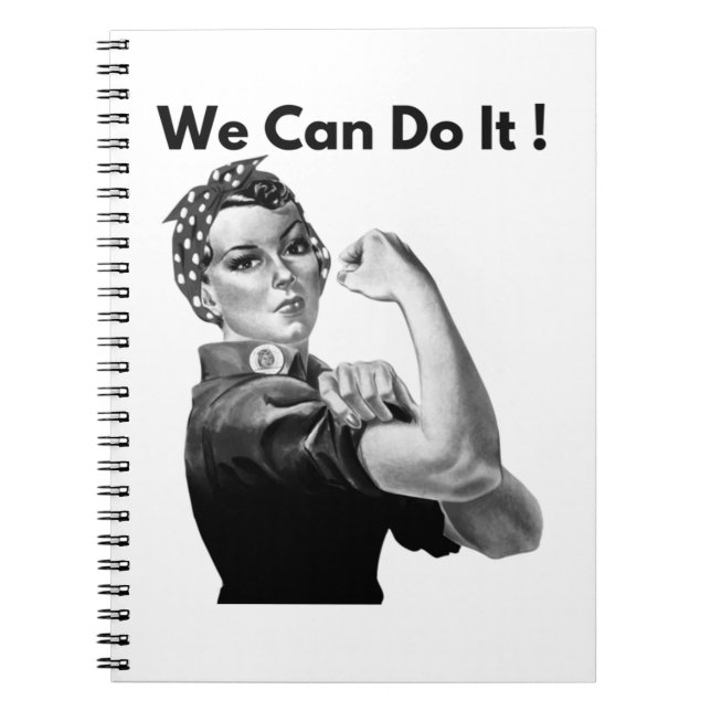 Rosie The Riveter, den wir machen können Notizblock (Vorderseite)