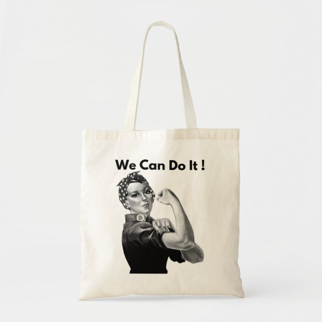 Rosie The Riveter, den wir machen können Tragetasche (Vorne)