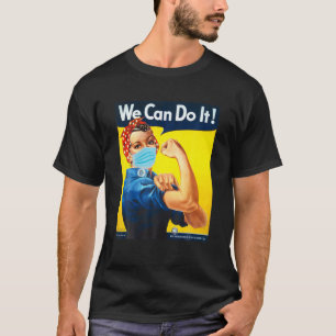 Rosie the Riveter Face, das wir machen können, Ges T-Shirt