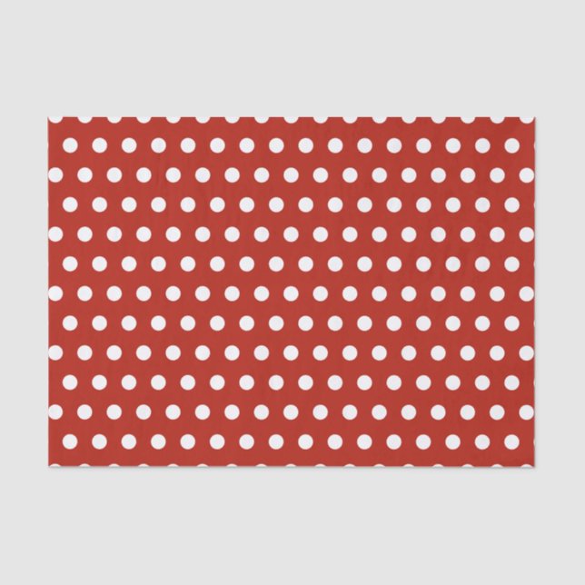 Rosie the Riveter | Gewebepapier | Polka Dot Seidenpapier (Vorderseite)