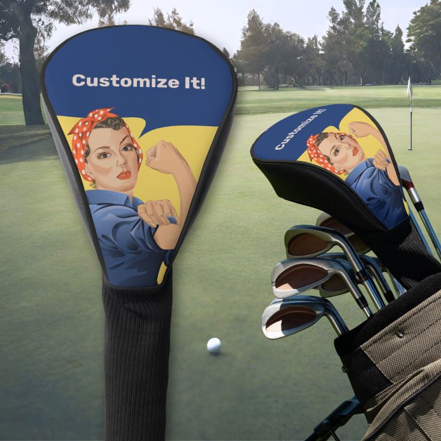 Rosie the Riveter Golf Headcover (Von Creator hochgeladen)