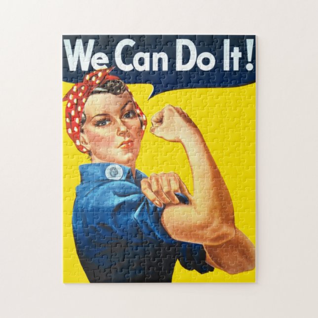 Rosie the Riveter (Iconic Artwork) (Wir können es  (Vertikal)