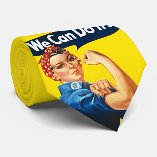 Rosie the Riveter (Ikonisches Poster) (Wir können  Krawatte (Gerollt)