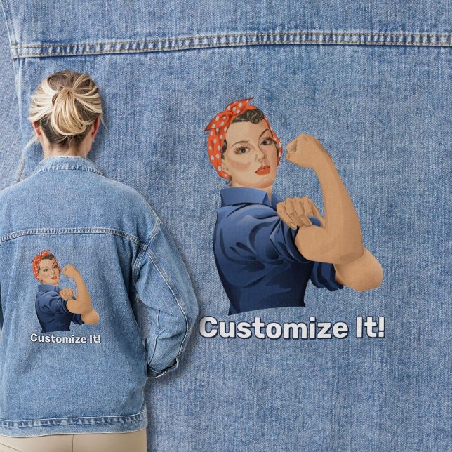Rosie the Riveter Jeansjacke (Von Creator hochgeladen)