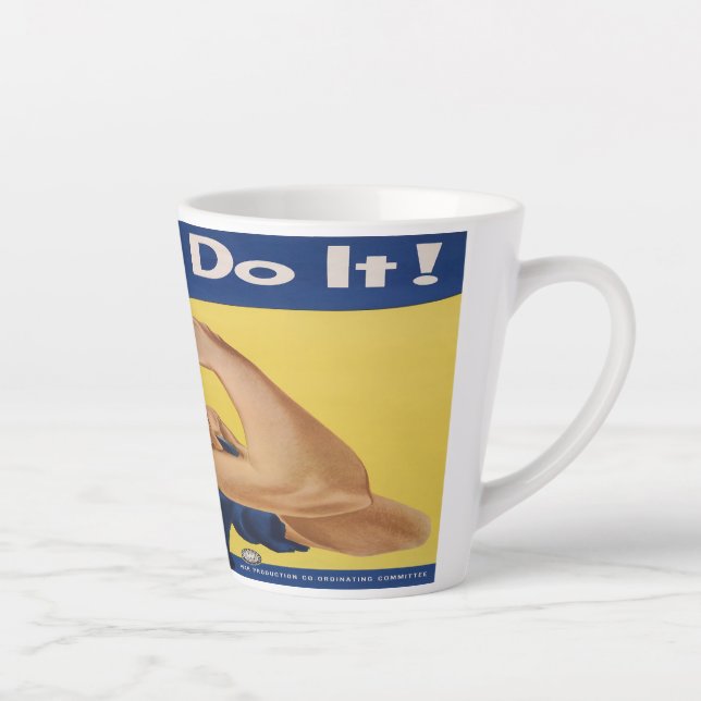 Rosie the Riveter Milchtasse (Rechts)