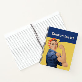 Rosie the Riveter Notebook Notizbuch
