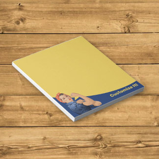 Rosie the Riveter Notizblock