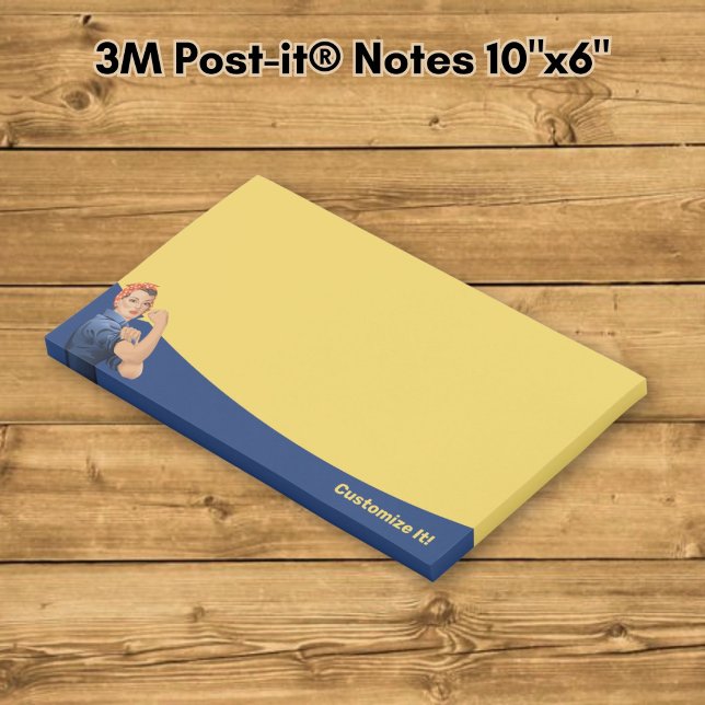 Rosie the Riveter Post-it Notes Klebezettel (Von Creator hochgeladen)
