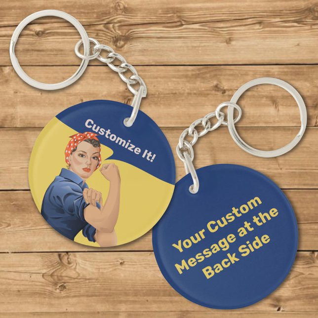 Rosie the Riveter Schlüsselanhänger (Von Creator hochgeladen)