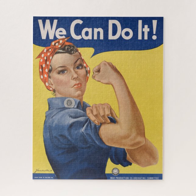 Rosie the Riveter: Starke Frauen Empowerment (Vertikal)