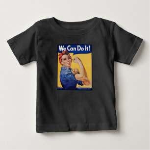 Rosie the Riveter: Starke Frauen Empowerment Baby T-shirt