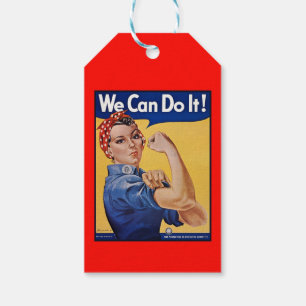 Rosie the Riveter: Starke Frauen Empowerment Geschenkanhänger