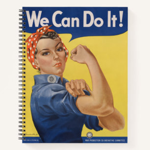 Rosie the Riveter: Starke Frauen Empowerment Notizbuch