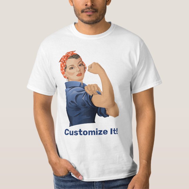 Rosie the Riveter T-Shirt (Vorderseite)