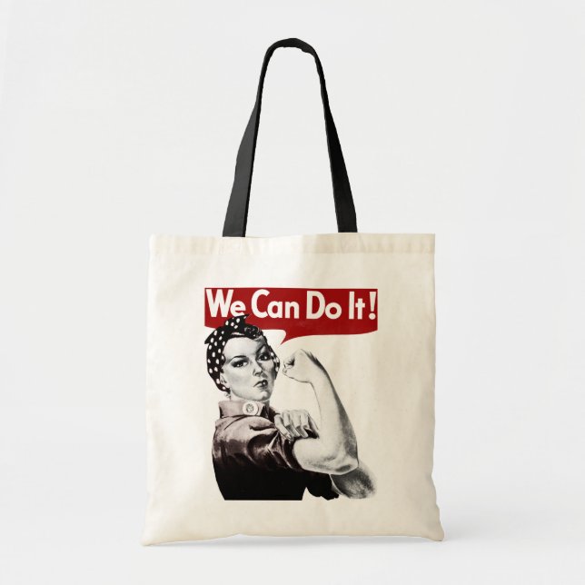Rosie the Riveter Tasche (Vorne)