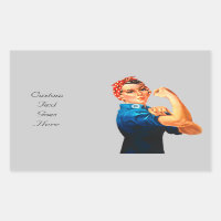 Rosie The Riveter WWII Poster