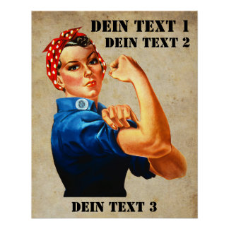 Rosie the Riveter - Yes We Can Poster