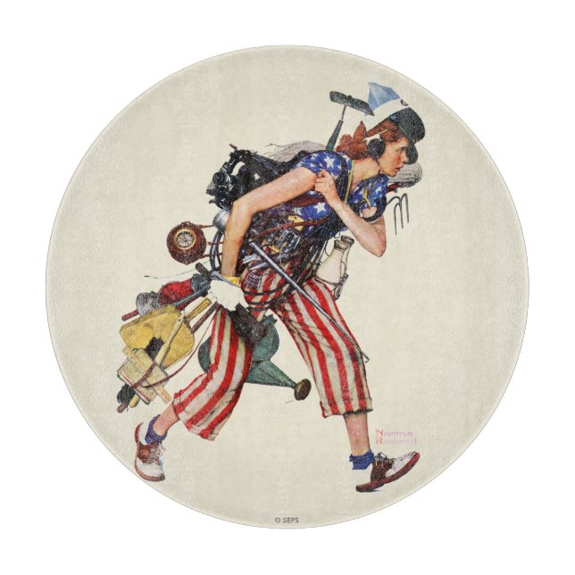 Rosie to Rescue Schneidebrett (Vorderseite)