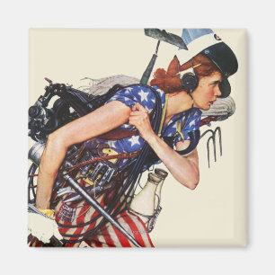 Rosie zur Rettung Magnet