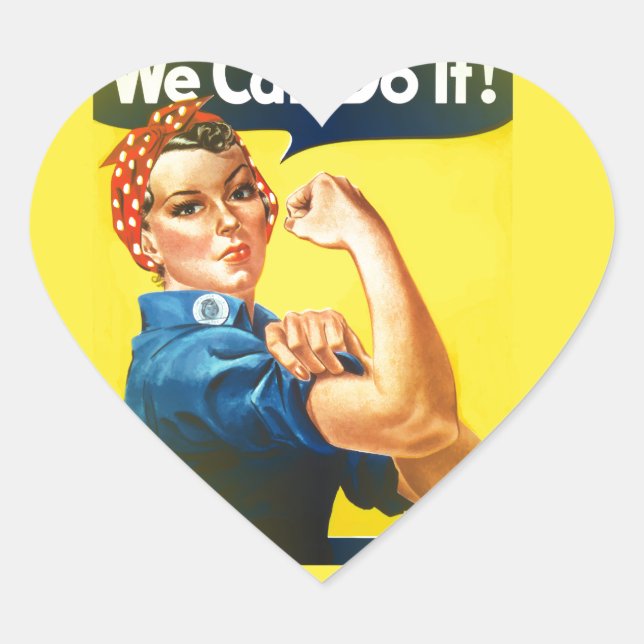 rosig Herz-Aufkleber (Vorderseite)