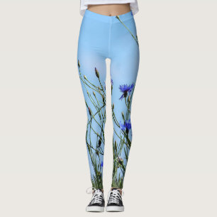 rosige Pflanze umarmen Himmel Leggings