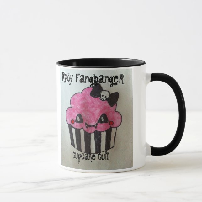 Rosige Schale Tasse (Rechts)