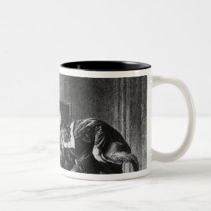 Rosine, Bartholo, Zählung Almaviva Zweifarbige Tasse