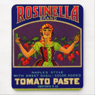 Rosinella-Tomatenpaste aus den 30er Jahren kann di Mousepad
