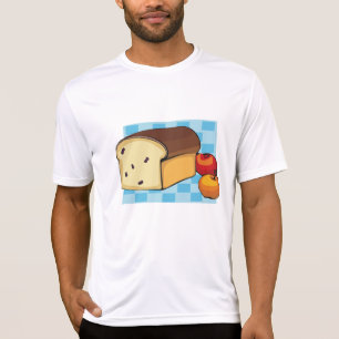 Rosinenbrotlaib und rote Äpfel T-Shirt