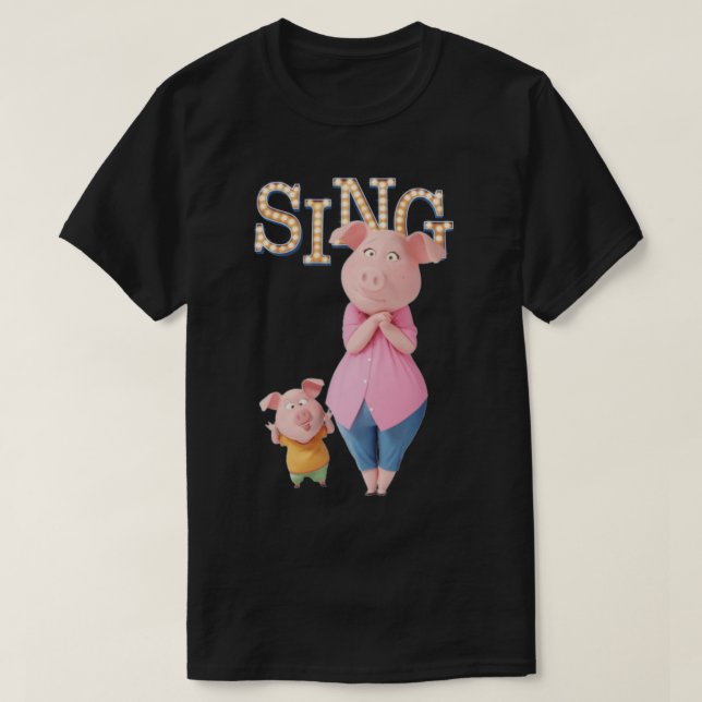 Rosita aus dem SING Film Kids T - Shirt (Design vorne)