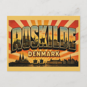Roskilde Dänemark Kathedrale Postkarte