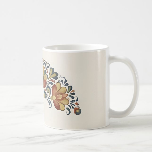 Rosmalings-Tasse Kaffeetasse (Rechts)