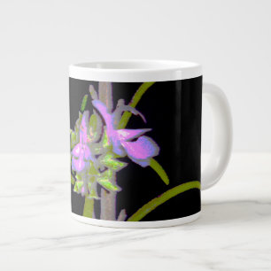 Rosmarin in Blüte Jumbo-Tasse