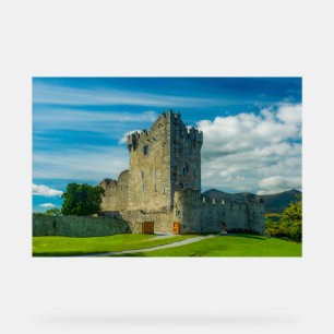 Ross Castle Acryl-Schild Killarney Irland Acrylschild