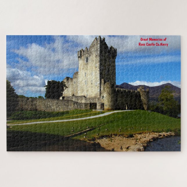 Ross Castle Co.Kerry, Irlande. Jigsaw Puzzle (Horizontal)
