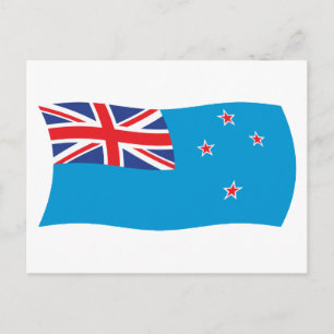 Ross Dependency Flag Postcard Postkarte
