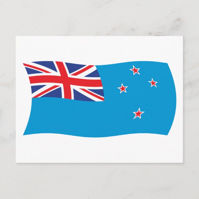 Ross Dependency Flag Postcard Postkarte (Vorderseite)