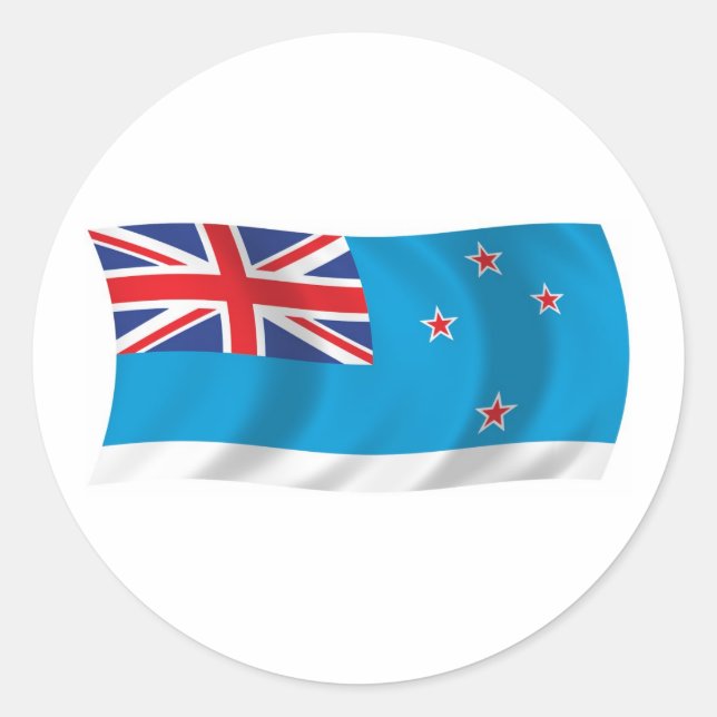 Ross Dependency Flag Sticker (Vorderseite)