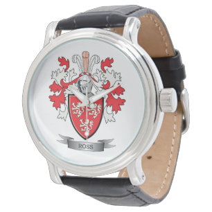 Ross-Familienwappen-Wappen Armbanduhr
