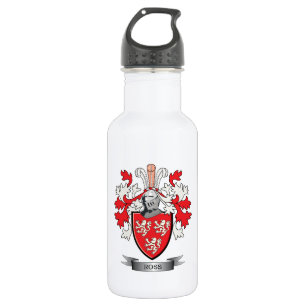 Ross-Familienwappen-Wappen Edelstahlflasche