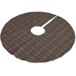 Ross Hunting Ancient Scottish Tartan Polyester Weihnachtsbaumdecke