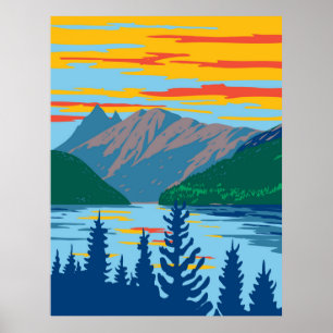 Ross Lake Washington Poster