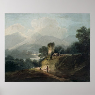 Ross-Schloss, Killarney, Landkreis Kerry Poster
