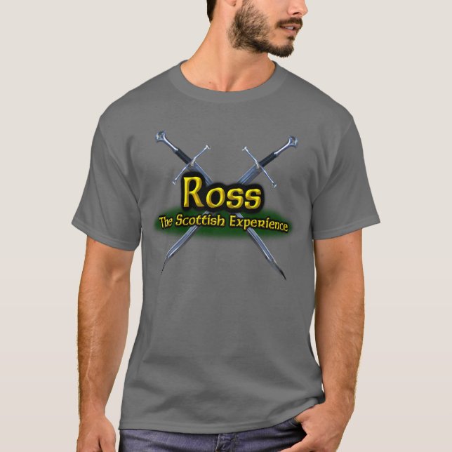 Ross The Scottish Experience Clan T-Shirt (Vorderseite)