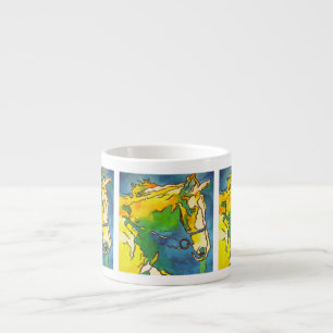 "Ross und Bridle Kontur Art" #ho Espressotasse